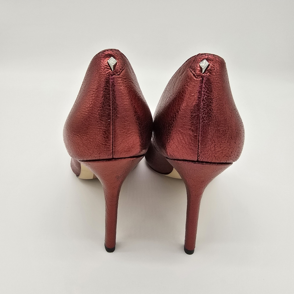 Sam Edelman "Hazel" Metallic Rust Heels - Picture 5 of 8